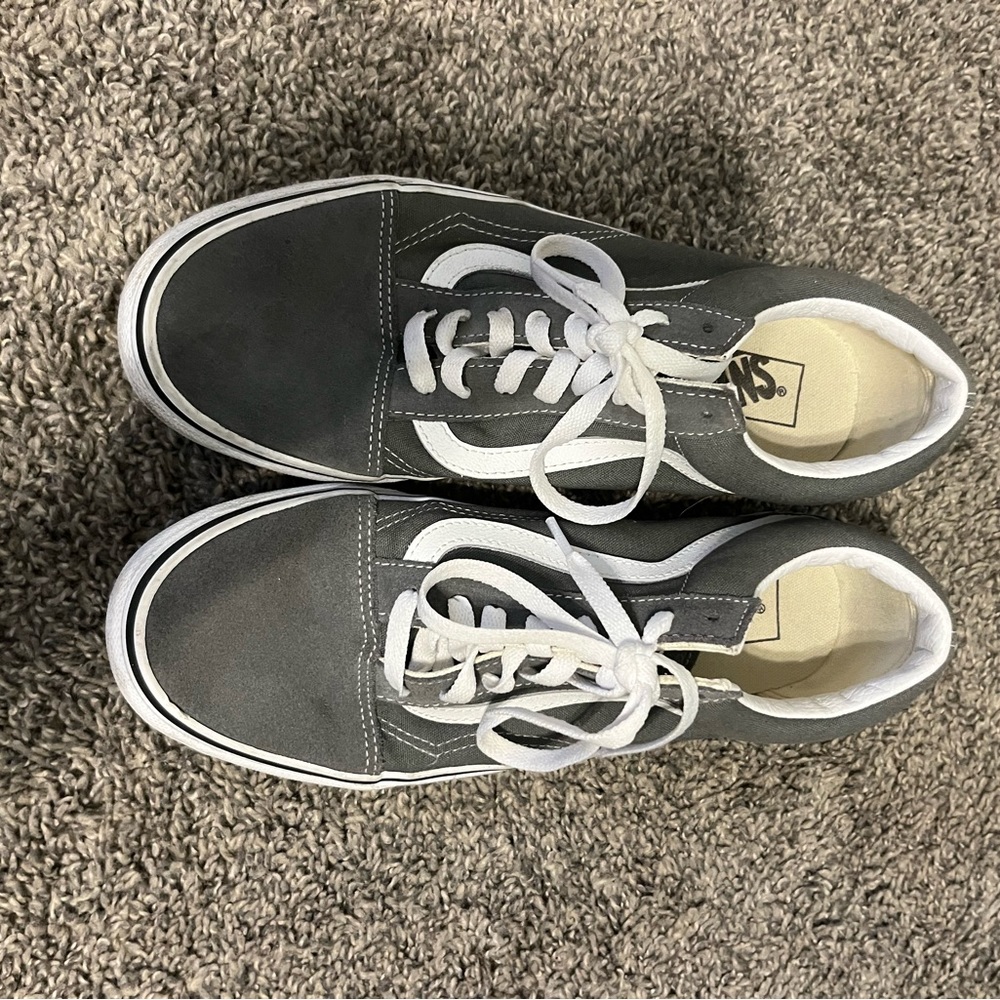 Van’s, grey, size 10.5 ( in women’s) - Picture 2 of 3